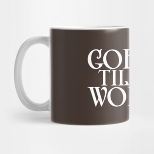 Gobble til you Wobble Mug